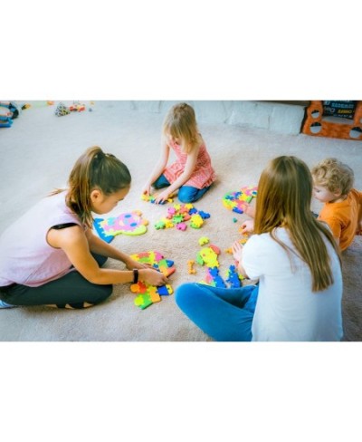 Foam Floor Puzzle Toy | Foam Floor Mat Puzzle | Toddler Puzzle | Kid Puzzles Age 3 | Reversible Letters on one Side Numbers o...