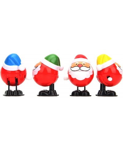 Christmas Wind Up Toys for Kids Xmas Stocking Fillers Stuffers Snowman/Elk/Santa Claus/Penguin Shape Wind-Up Toys Christmas E...