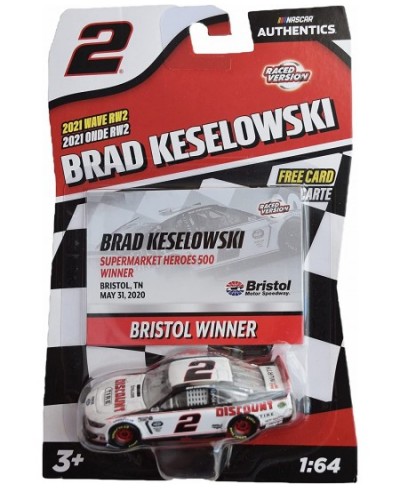 Nascar Brad Keselowski [Bristol Winner] 2021 Wave RW2 2 $37.30 - Nature Exploration Toys