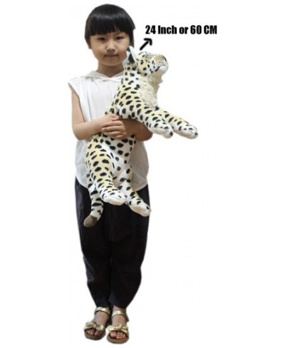 The Jungle Animals Stuffed Plush Toys Cheetah Tiger Panther Lioness Pillows (Brown Leopard 24 Inch) $44.62 - Kids' Plush Toy ...