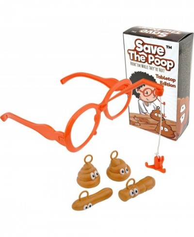 Save The Poop! Get The Hilarious Poop Game Perfect White Elephant Gag Gift for Poop Emoji Lovers - Poop Games and Toys Brown ...