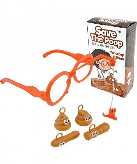 Save The Poop! Get The Hilarious Poop Game Perfect White Elephant Gag Gift for Poop Emoji Lovers - Poop Games and Toys Brown ...