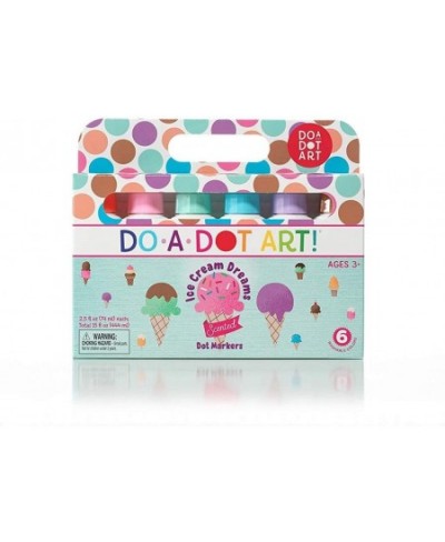 Ice Cream Scented Washable Dot Markers for Kids and Toddlers Set of 6 Pack by Do A Dot Art The Original Dot Marker $31.75 - K...