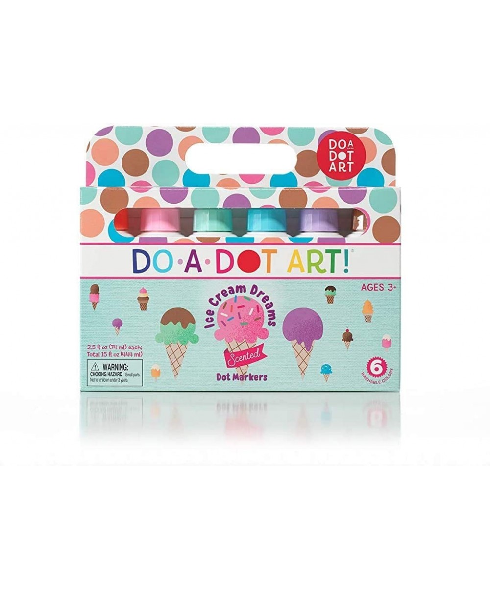 Ice Cream Scented Washable Dot Markers for Kids and Toddlers Set of 6 Pack by Do A Dot Art The Original Dot Marker $31.75 - K...