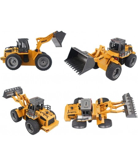 6 Channel Full Functional Front Loader RC Remote Control Construction Toy Tractor with Lights & Sounds 2.4Ghz (TR-113G) $73.6...