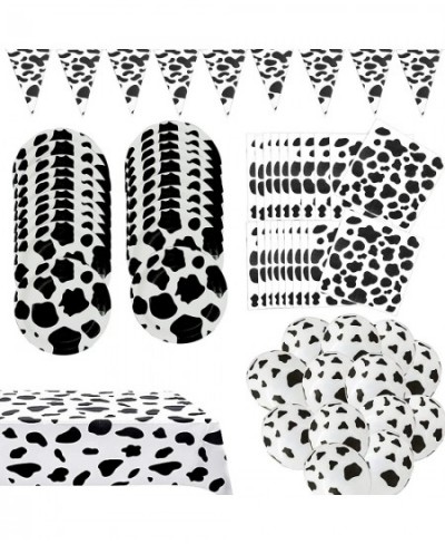 Cow Print Party Supplies Cow Print Plates Balloons Napkins Tablecloth Cow Party Decorations Farm Animal Birthday Party Suppli...