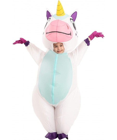 Child Unisex Unicorn Full Body Inflatable Costume $57.96 - Kids' Costumes