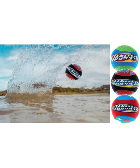 Pro Hopper Skip Water Bouncing Ball. Water Bouncing Ball Professional Fidget Skip Ball Pool Bounce Balls Toys. Skipping Beach...