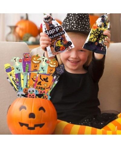 200PCS Halloween Party Favors for Kids Stationery Set 30 PACK Assorted Halloween Goodie Bag Fillers Bulk Halloween Treats Bag...