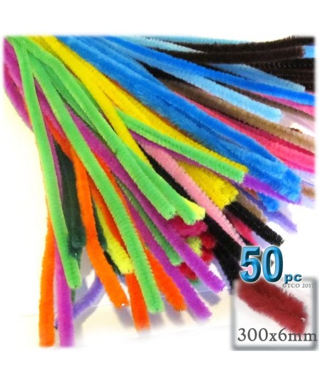 Chenille Stems Pipe Cleaner 12-inch (30-cm) 50-pc Lime Green $18.25 - Kids' Drawing & Writing Boards