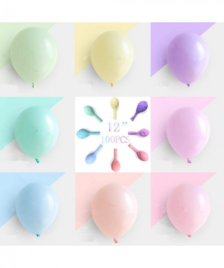 Pastel Party Balloons 12 inches 100pcs Assorted Color Birthday Balloons Kid's Baby Shower Balloons $21.09 - Kids' Party Decor...