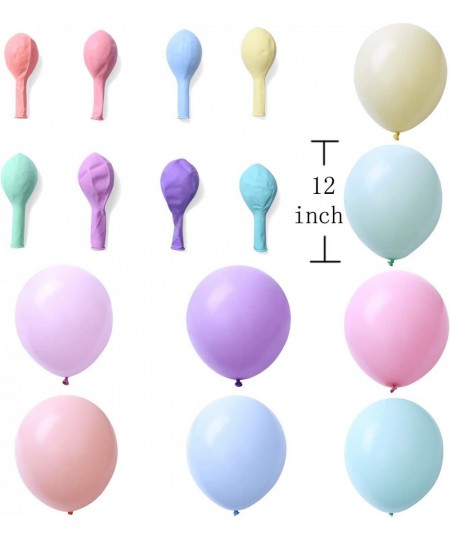 Pastel Party Balloons 12 inches 100pcs Assorted Color Birthday Balloons Kid's Baby Shower Balloons $21.09 - Kids' Party Decor...