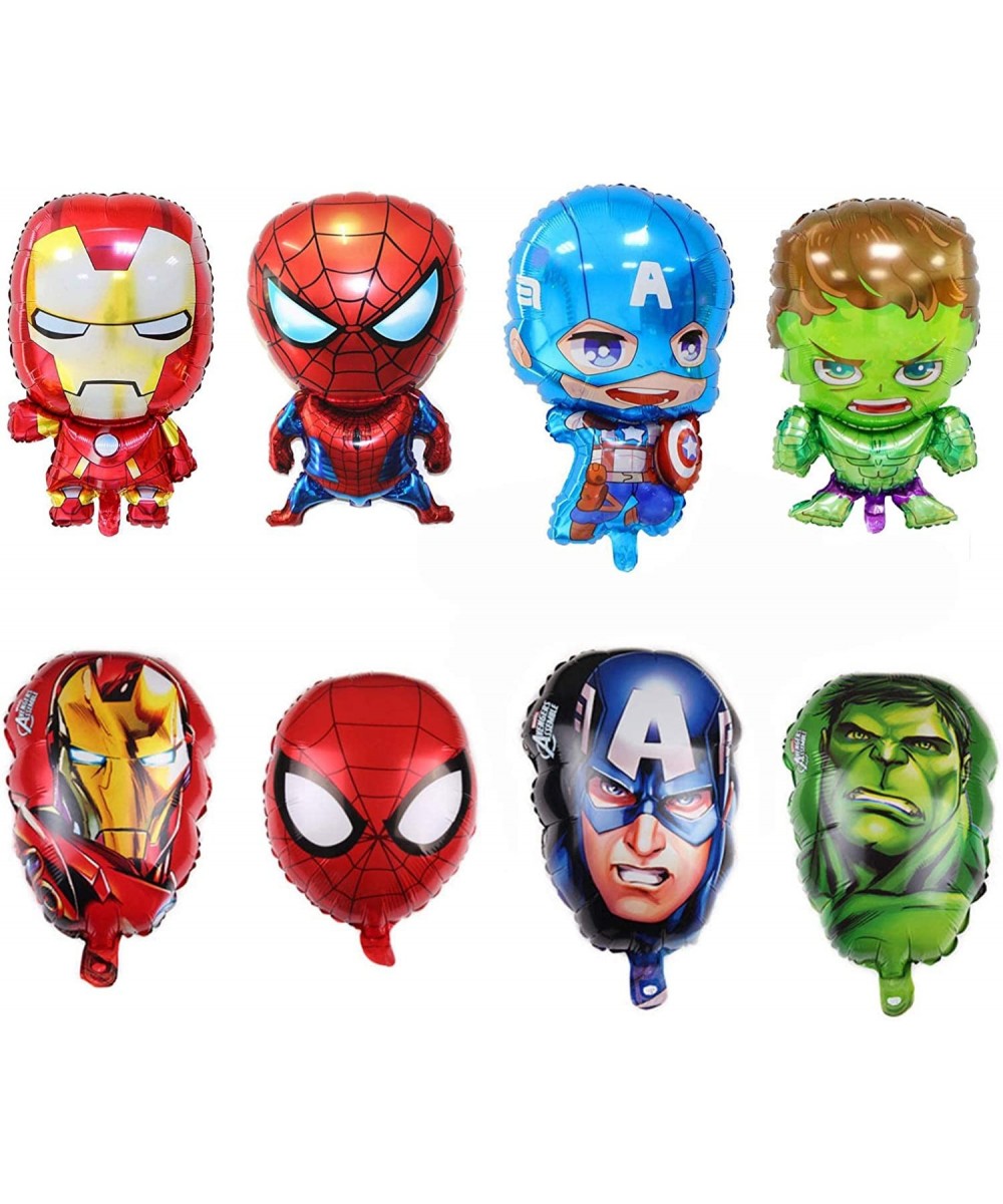 8PCS Avengers Superhero Balloons for Kids Birthday Baby Shower Super Hero Theme Party Decorations $15.02 - Kids' Party Decora...