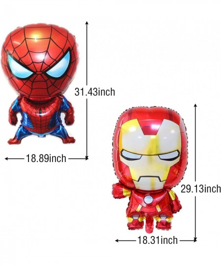 8PCS Avengers Superhero Balloons for Kids Birthday Baby Shower Super Hero Theme Party Decorations $15.02 - Kids' Party Decora...