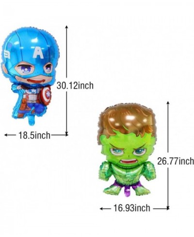 8PCS Avengers Superhero Balloons for Kids Birthday Baby Shower Super Hero Theme Party Decorations $15.02 - Kids' Party Decora...