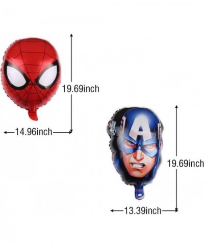 8PCS Avengers Superhero Balloons for Kids Birthday Baby Shower Super Hero Theme Party Decorations $15.02 - Kids' Party Decora...