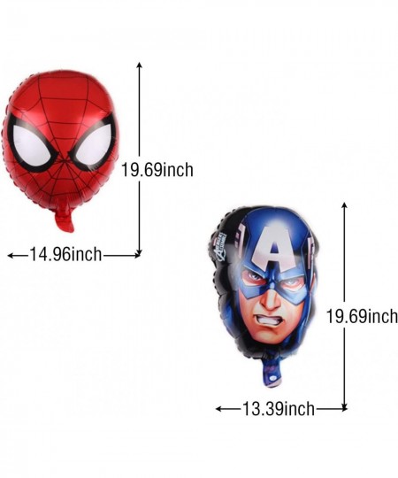 8PCS Avengers Superhero Balloons for Kids Birthday Baby Shower Super Hero Theme Party Decorations $15.02 - Kids' Party Decora...