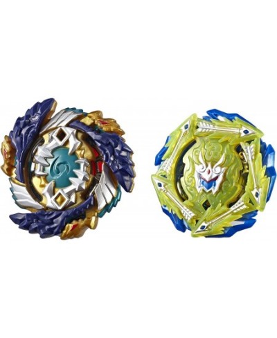 Burst Turbo Slingshock Dual Pack Fafnir F4 and Rudr R4 -- 1 Left-Spin 1 Right-Spin Battling Tops Age 8+ $39.28 - Gaming Top Toys