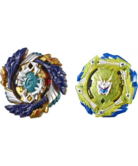 Burst Turbo Slingshock Dual Pack Fafnir F4 and Rudr R4 -- 1 Left-Spin 1 Right-Spin Battling Tops Age 8+ $39.28 - Gaming Top Toys