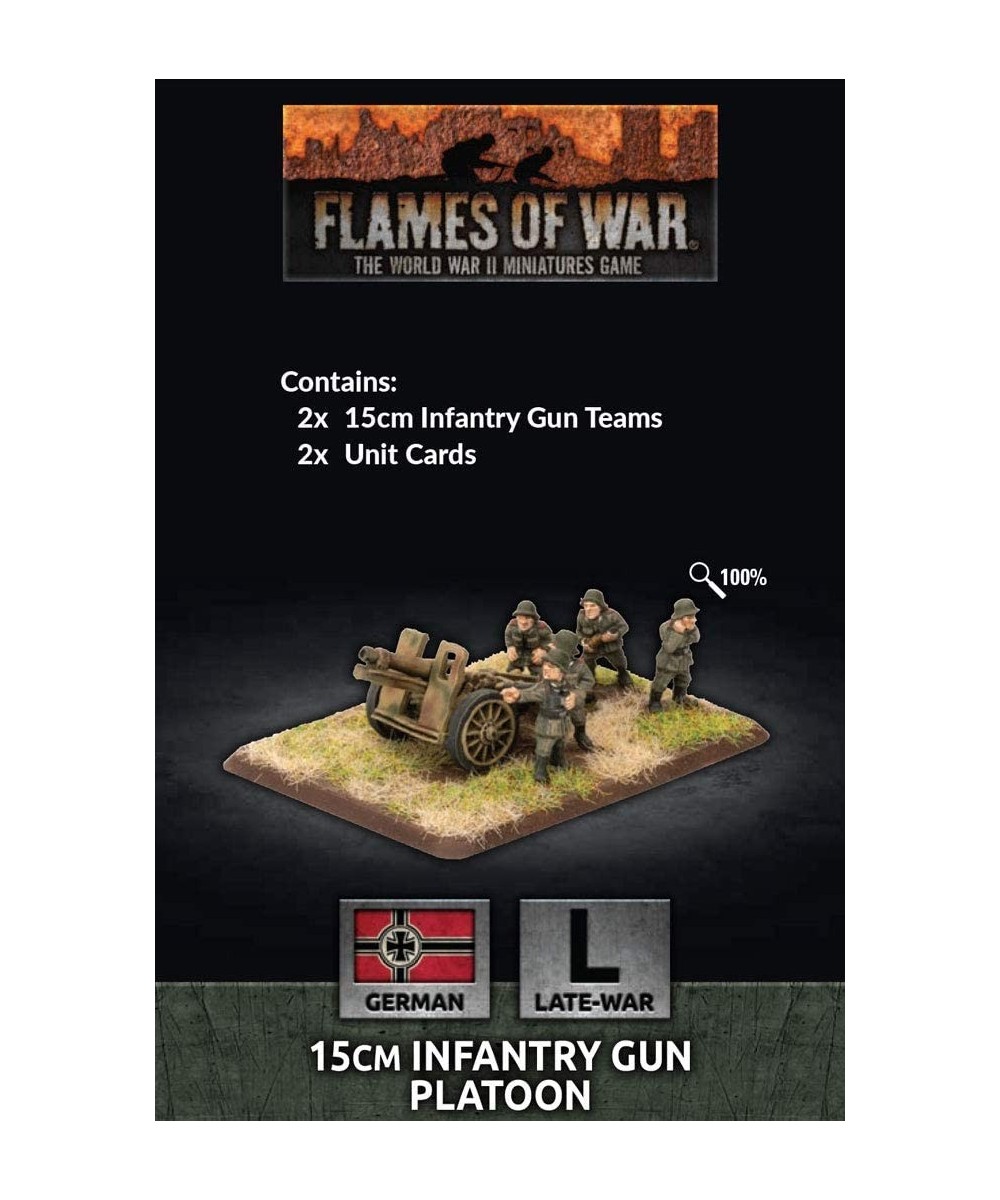 Flames of War: Late War: German: 15cm Infantry Gun Platoon (GE570) $40.32 - Game Accessories