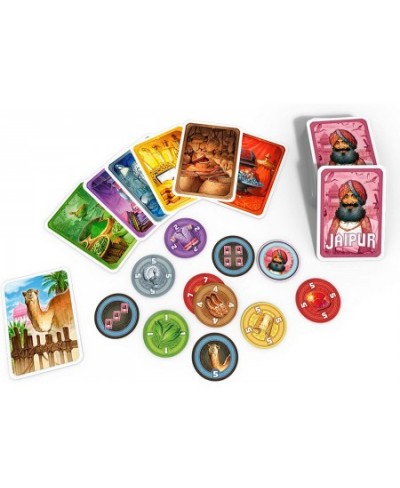 Jaipur Board Game (New Edition) | Strategy Game for Adults and Kids | Two Player Trading | Fun Tactical Game | Ages 10 and up...