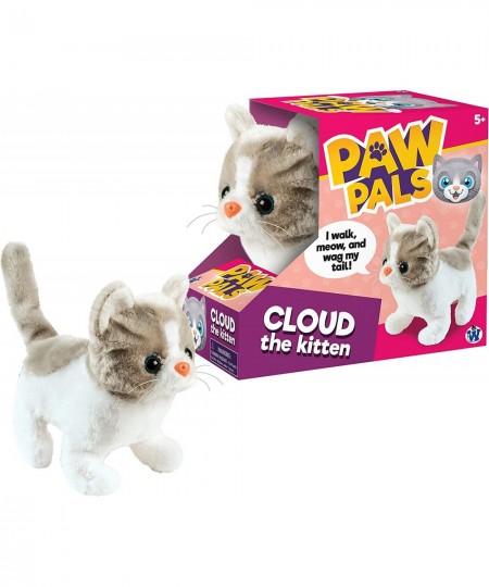 Cloud The Mechanical Kitten - Gray/White $25.51 - Electronic Pets