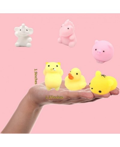 15 Pcs Mochi Squishes Mini Kawaii Animal Squeeze Soft Great Stress Reliever Fidget Sensory for Adults Christmas Party Favors ...