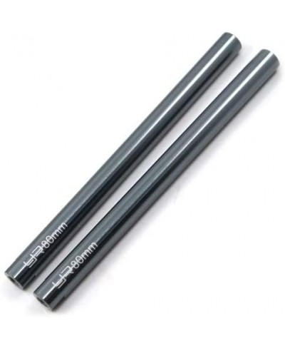 Threaded Aluminum Link Pipe 6x80mm (2pcs) Gunmetal $17.06 - Hobby Remote & App Controlled Vehicle Parts