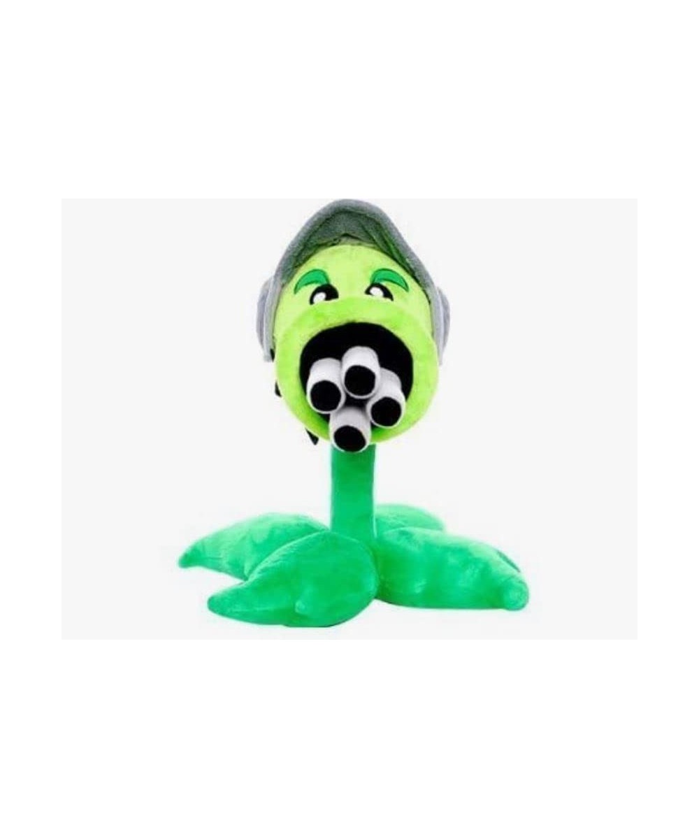 PVZ. Game Plush Gatling Pea Stuffed Shooter Cute Doll Gift for Kids and Fans New (Gatling Pea Shooter 8 /21 cm) Green 8 inche...