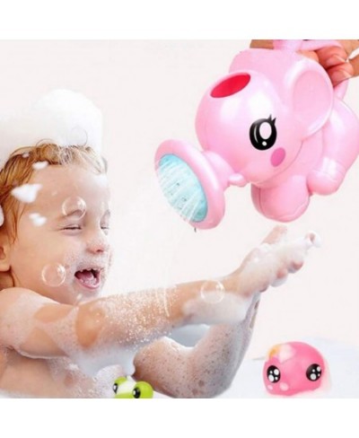 Cartoon Elephant Sprinkler Baby Bath Shower Toy Pink $12.82 - Bathtub Toys