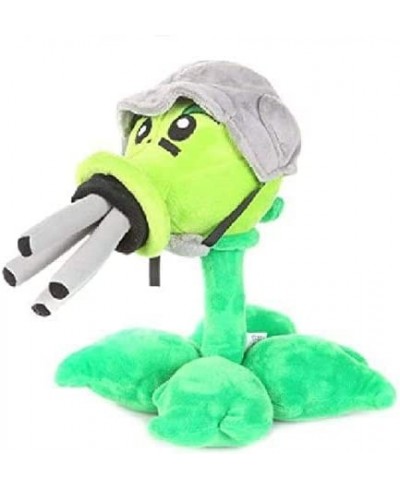 PVZ. Game Plush Gatling Pea Stuffed Shooter Cute Doll Gift for Kids and Fans New (Gatling Pea Shooter 8 /21 cm) Green 8 inche...