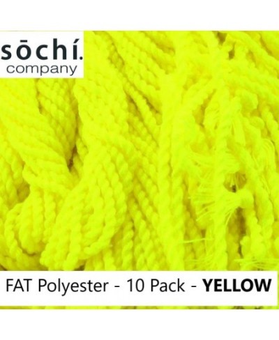 Sochi Company Yo-Yo String - Fat Size Polyester 10 Pack of YoYo String - 1.3 Meters - (Yellow) $16.01 - Yo-Yos