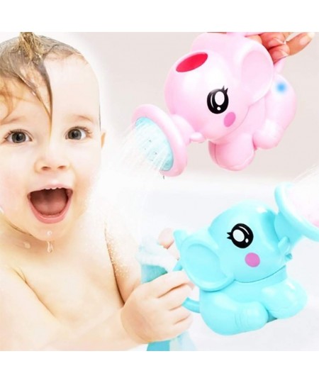 Cartoon Elephant Sprinkler Baby Bath Shower Toy Pink $12.82 - Bathtub Toys