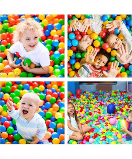 Pack of 50 Ball Pits Ball 2.2 inches/5.5 cm BPA Free Plastic Ball Crush Proof Ocean Balls Phthalate Free Toys for Boys Girls ...