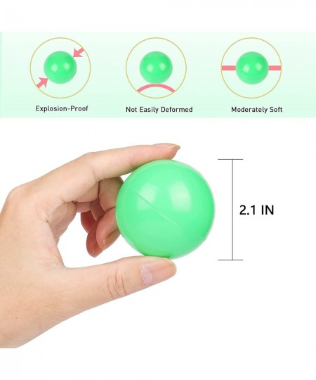 Pack of 50 Ball Pits Ball 2.2 inches/5.5 cm BPA Free Plastic Ball Crush Proof Ocean Balls Phthalate Free Toys for Boys Girls ...