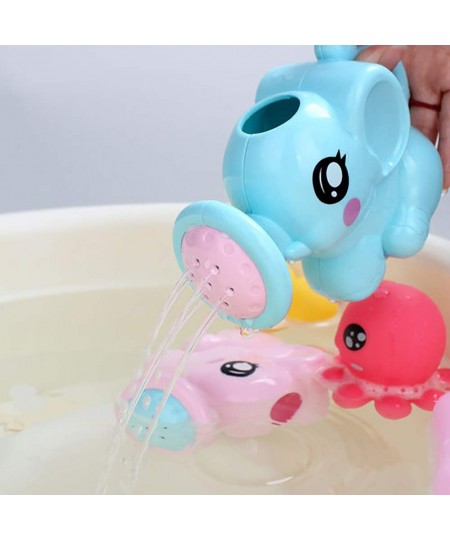 Cartoon Elephant Sprinkler Baby Bath Shower Toy Pink $12.82 - Bathtub Toys