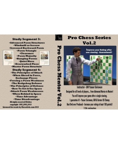 Pro Chess DVD - Vol. 2 $28.99 - DVD Games