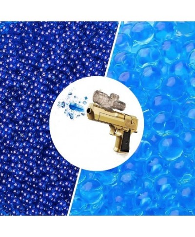 Gel Splatter Ball Blaster Ammo(7-8 mm 4 Pack 10000 Pieces Per Pack) Non Toxic Water Gel Splater Ball Bullets Compatible for O...