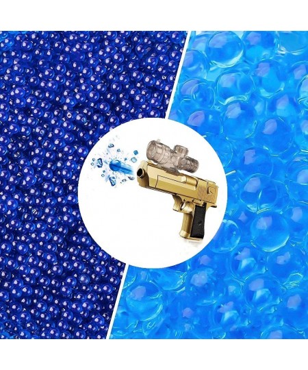 Gel Splatter Ball Blaster Ammo(7-8 mm 4 Pack 10000 Pieces Per Pack) Non Toxic Water Gel Splater Ball Bullets Compatible for O...