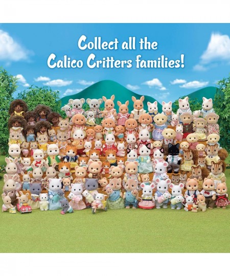 Calico Critters Sweetpea Rabbit Family Dolls Dollhouse Figures Collectible Toys 3 inches $47.27 - Dolls