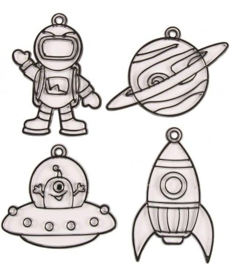 Outer Space Suncatchers Makes 24 - DIY Crafts for Kids and Fun Home Activities $31.99 - Craft Kits