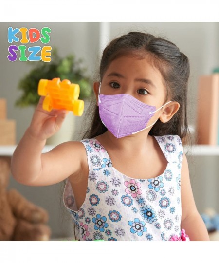 4-Layer Premium Extra Small Kids Disposable Face Mask - Made in USA - Designed for Boys & Girls $34.90 - Kids' Dress-Up Acces...