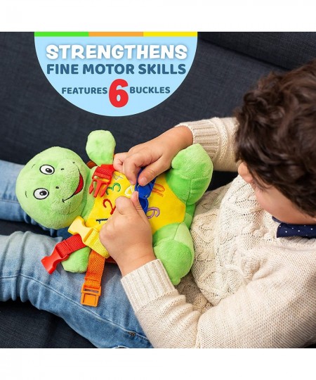 Bucky Turtle - Learning Activity Toy - Develop Motor Skills and Problem Solving - Counting and Color Recognition - Easy Trave...