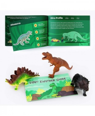 12 Pack 9-Inch Educational Dinosaur Toys - Kids Realistic Toy Dinosaur Figures for Cool Kids and Toddler Education! (T-Rex Tr...