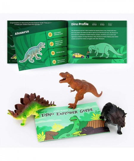 12 Pack 9-Inch Educational Dinosaur Toys - Kids Realistic Toy Dinosaur Figures for Cool Kids and Toddler Education! (T-Rex Tr...