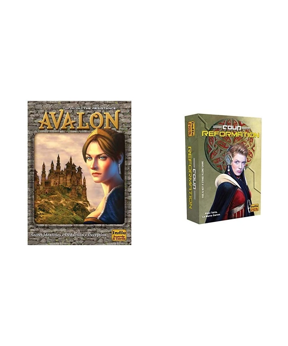 The Resistance: Avalon Social Deduction Game & Coup Reformation (an Expansion) $57.46 - Board Games