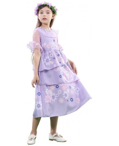 Kids Encanto Isabella Costume Mirabel Luisa Dolores Pepa Dress Isabela Mirabel Cosplay Dress for Summer Halloween $38.80 - Ki...