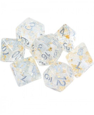 Dragon Scale Gold Breath DND Dice Set for Dungeons and Dragons Gifts D&D D and D Pathfinder Accessories D20 Polyhedral Resin ...