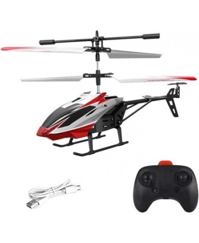 Remote Control Helicopter Indoor Outdoor Flying 2.5 Channel Mini RC Helicopter with LED Night Lights One Key Control Mini RC ...