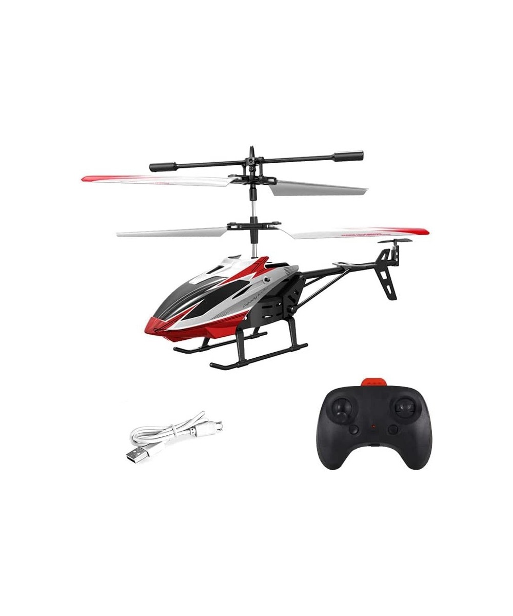 Remote Control Helicopter Indoor Outdoor Flying 2.5 Channel Mini RC Helicopter with LED Night Lights One Key Control Mini RC ...